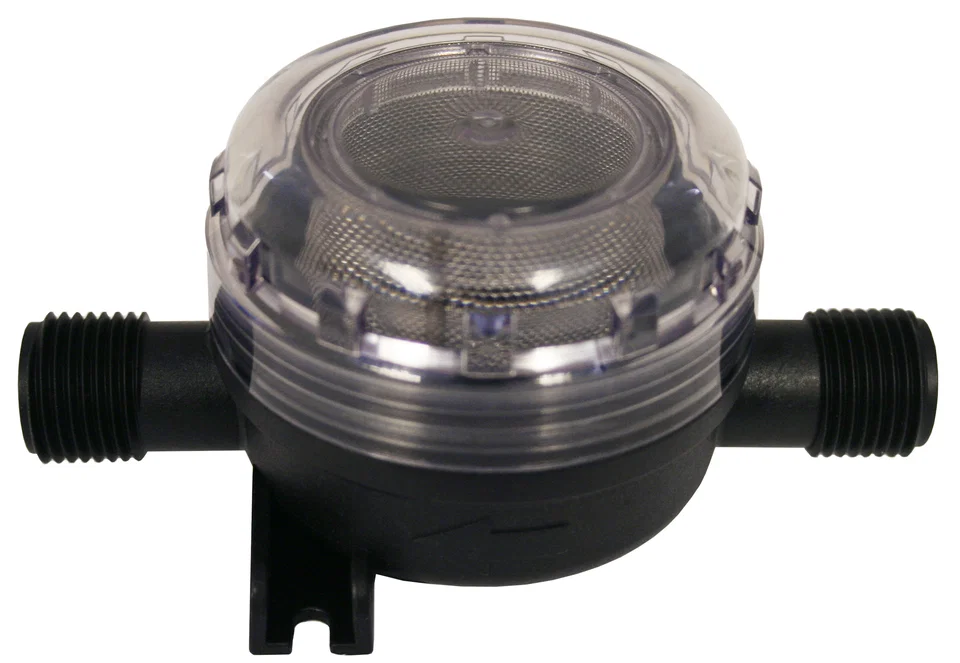 01740004A – XYLEM Fresh Water Pump Strainer, For Flojet Fresh Water Pump Mounts Directly To Inlet Side Of Pump 1/2 In...